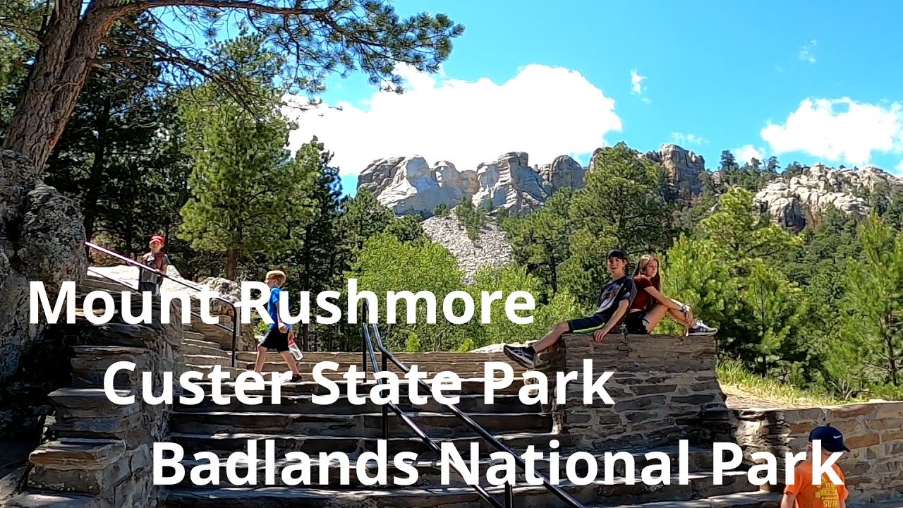 Mount Rushmore, Custer State Park, Badlands National Park, And Wall